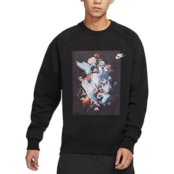 Nike Other - Nike Sportswear AF-1 Masterpiece Crew Black Men Small